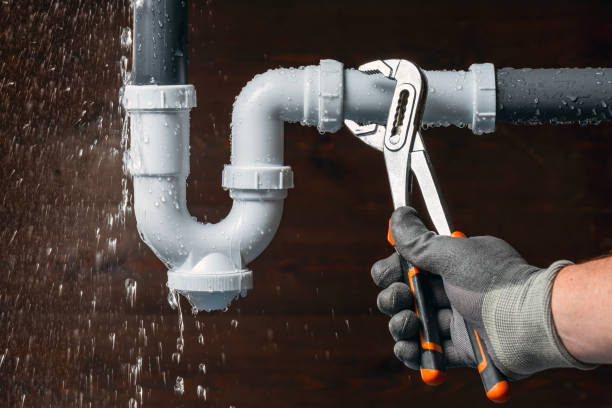 Professional Leak Detection technician working in White Marsh, VA